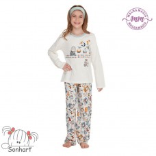 PIJAMA FEMININO KIDS - 